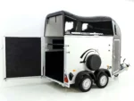 Cheval Liberte Pferdeanhänger GOLD One 1,5er | Pullmann-Fahrwerk | Sattelkammer | schwarz-Neu – Bild 10