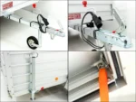 Deckelanhänger 150x300cm Höhe: 95cm 750kg | Typ U7 | Seitentür-Neu – Bild 12