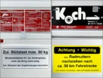 Anhänger 105x150cm 750kg | Typ U1-Neu – Bild 2