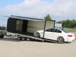 Vezeko Autotrailer Cargo Race Master 230×550 cm H210 cm 3,5t | E-Winde | Silber-Neu – Bild 2
