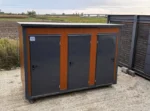 Neuer Sanitärpavillon – 3 Separate Kabinen, WC, Urinal, Waschbecken – Bild 2