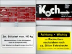 Anhänger „CROSSLINE“ 125×250 cm 240 kg | Höhe 60 cm | Aluboden | Typ 4.13-Neu – Bild 3
