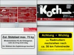 Deckelanhänger „Edition 35“ 150×300 cm 500 kg | Höhe 125 cm | Typ 7.26-Neu – Bild 3