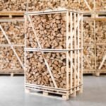Palette kammergetrocknetes gespalten Buche Brennholz 33cm – Bild 4
