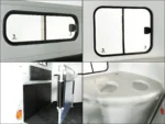 Cheval Liberte Pferdeanhänger GOLD 3 | Premium | Pullman 2 | Sattelkammer | grau-Neu – Bild 6