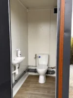 Neuer Sanitärpavillon – 3 Separate Kabinen, WC, Urinal, Waschbecken – Bild 7
